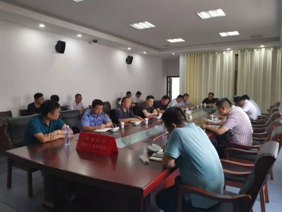 江蘇省南通市海安街道召開石材、瓷磚切割加工行業(yè)專項(xiàng)整治推進(jìn)會