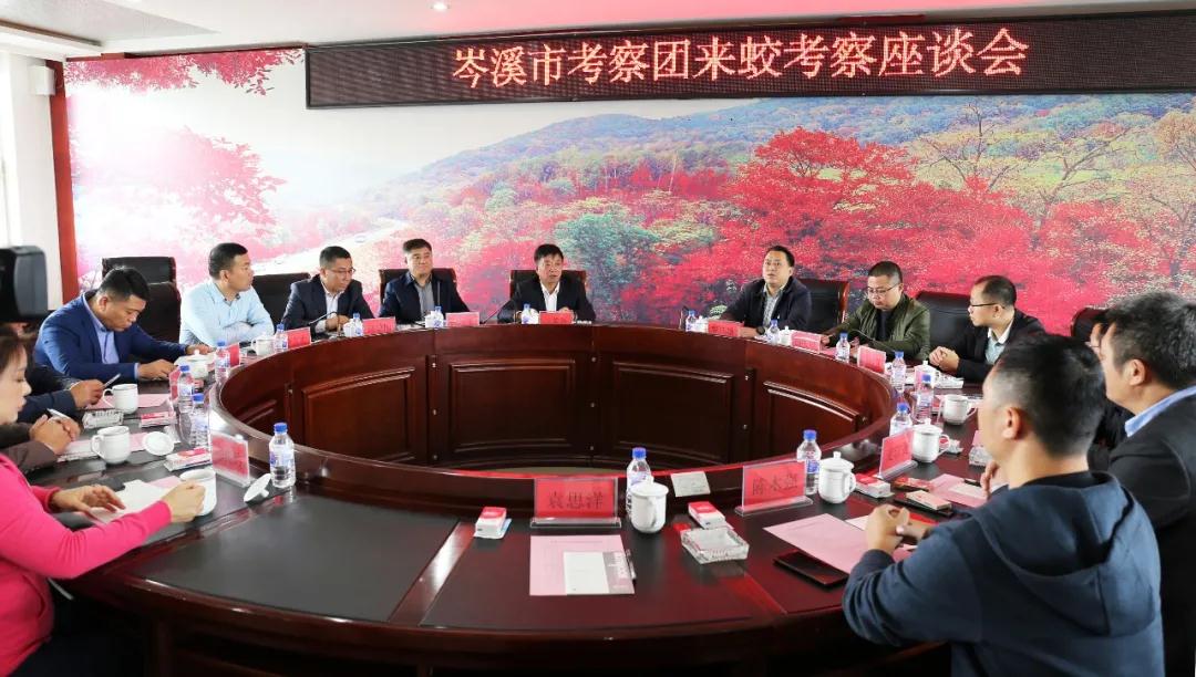 廣西岑溪市委書記羅偉雄一行蒞臨中國北部(蛟河)石材循環(huán)經(jīng)濟產(chǎn)業(yè)園考察