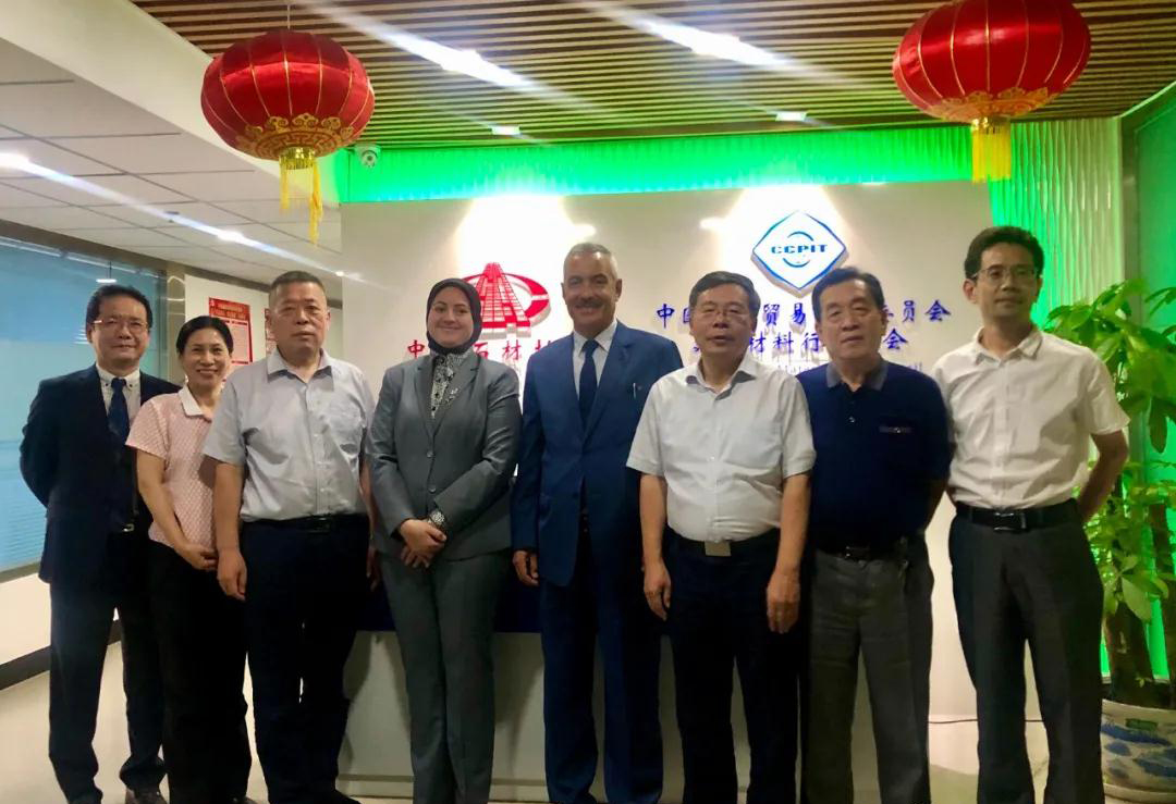 埃及公使到訪中國石材協(xié)會，推動中埃石材合作