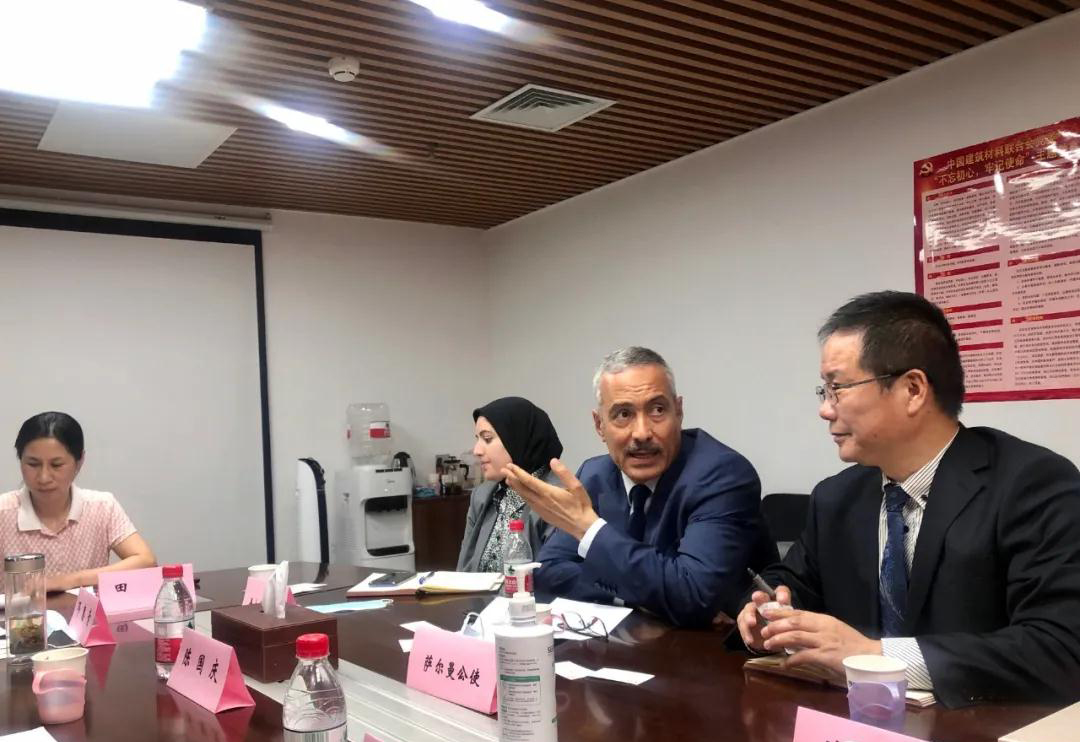 埃及公使到訪中國石材協(xié)會，推動中埃石材合作