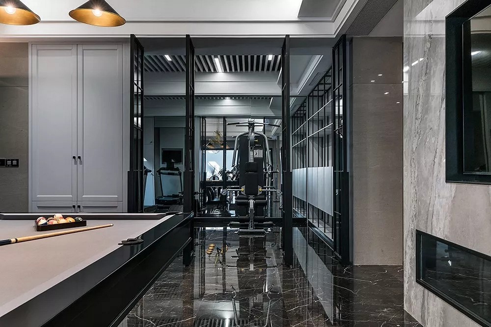 黑白大理石+金屬線，精致優(yōu)雅的完美搭配