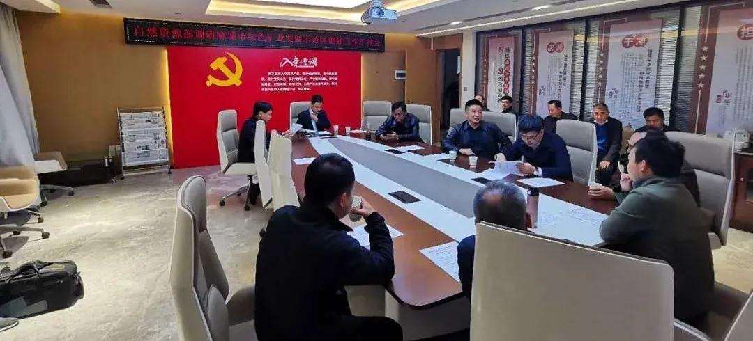 國(guó)家自然資源部官員調(diào)研麻城市綠色礦業(yè)發(fā)展示范區(qū)建設(shè)工作
