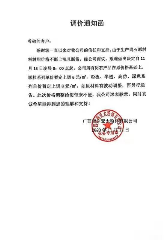 最高漲幅達(dá)50%？環(huán)氧樹脂等價(jià)格飆漲，石材相關(guān)產(chǎn)品受影響