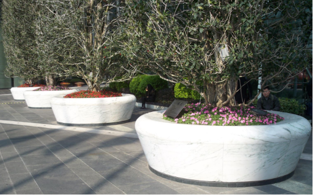 晏輝：用石材做的花盆真的人見人愛，每一款都獨(dú)具味道