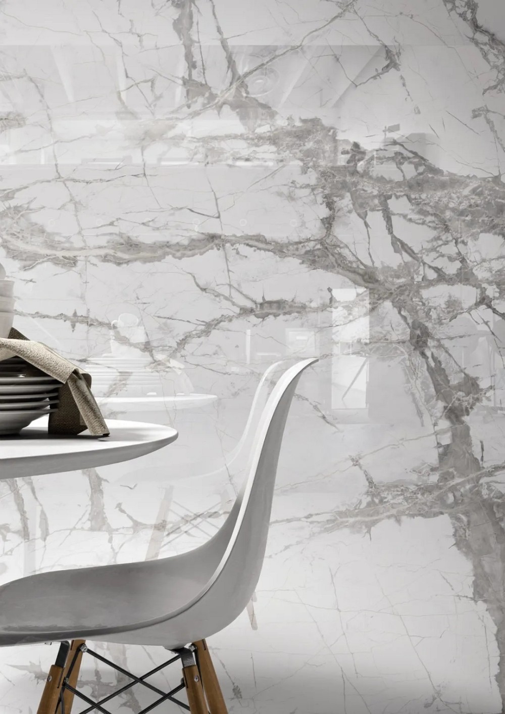 魚肚白等白色大理石裝飾應(yīng)用--抵擋不住的極致誘惑