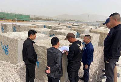 30多個(gè)礦主入駐山東五蓮中國花崗巖交易中心