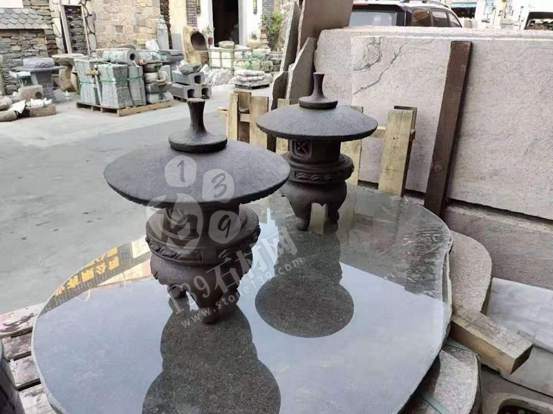 福建水頭建材市場(chǎng)（花崗巖）石材仿古燈塔欣賞