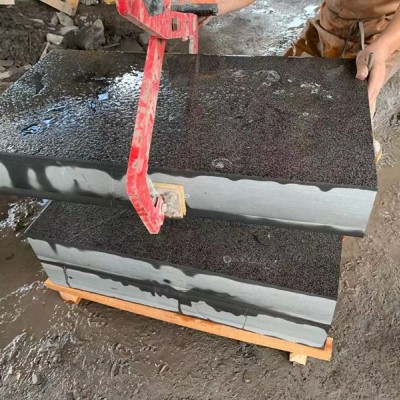 重慶新礦黑石（中國(guó)黑）荔枝面厚板濕面效果