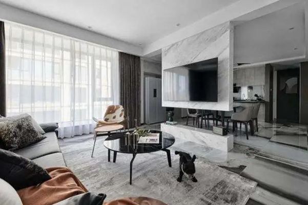 “懸空”石材背景墻怎么設(shè)計？怎么安裝？