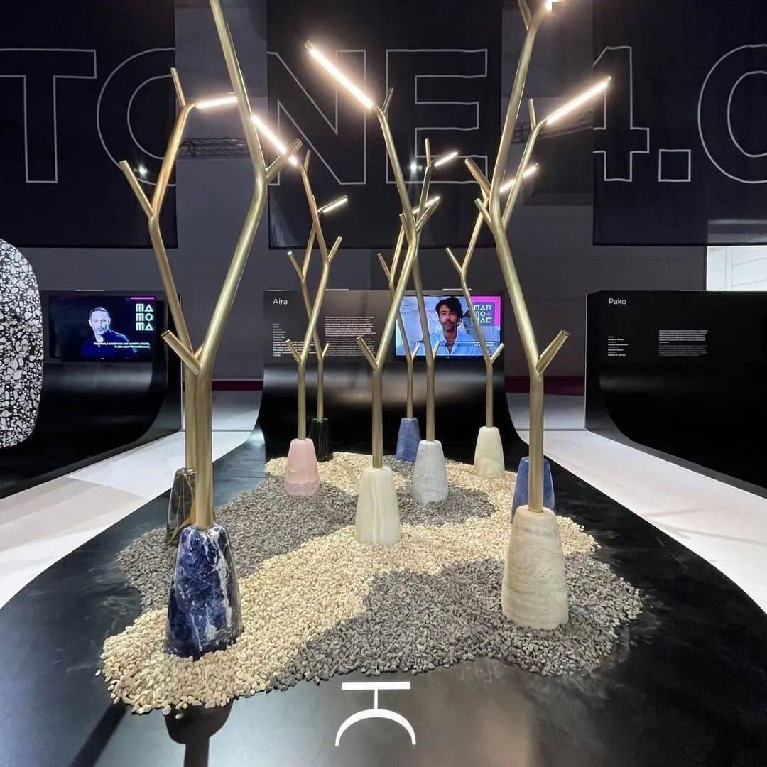 2022意大利維羅納石材展，四大主題設(shè)計欣賞 