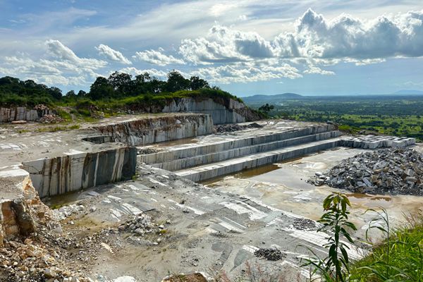巴西斑馬白大理石