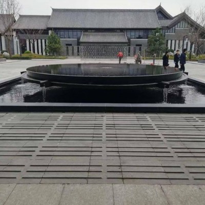 福鼎黑石材水景裝飾
