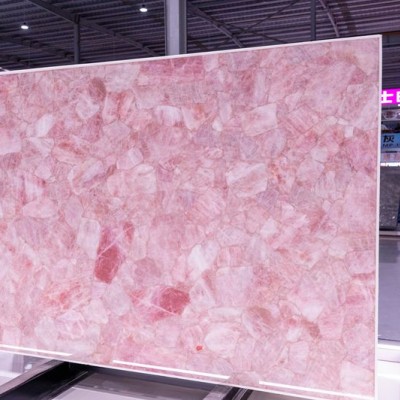 粉水晶奢石